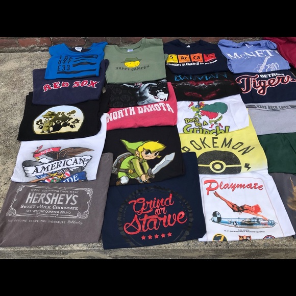 ❌SOLD❌. Wholesale lot of 25 Vintage Y2K T-Shirts - Picture 2 of 8